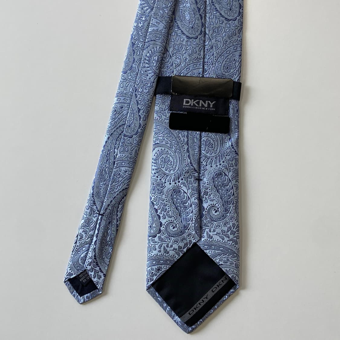 택달린 미사용품 DKNY 명품 정품 페이즐리 넥타이 상품이미지3