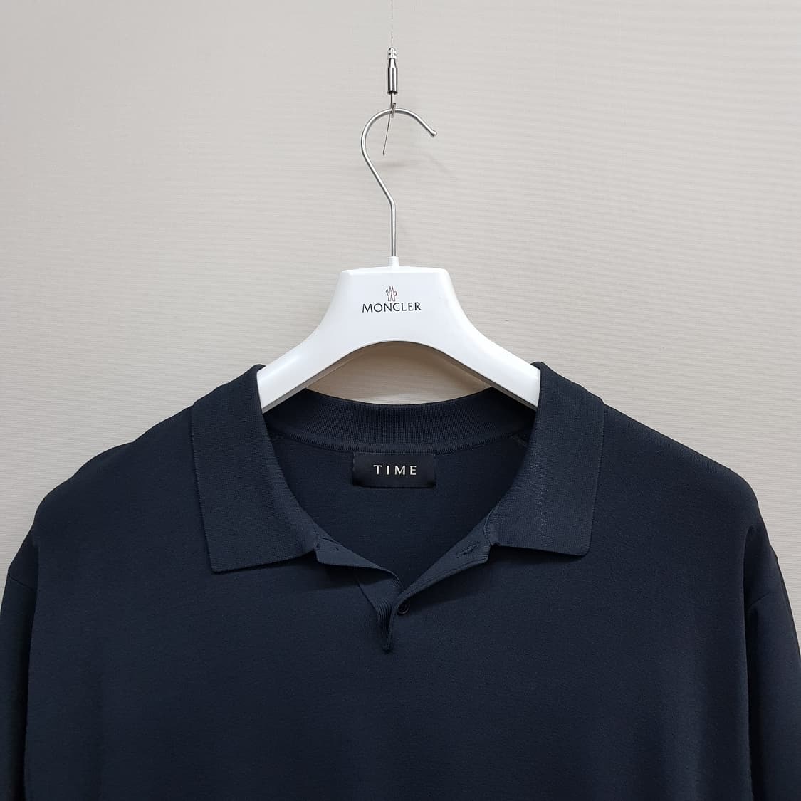 한섬 타임옴므 2023 반팔 카라 니트 110사이즈 상품이미지2