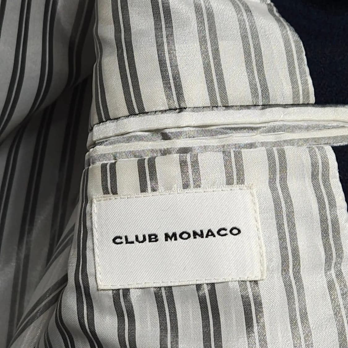 95 CLUB MONACO 클럽모나코 캐시미어100 싱글 자켓 네이비 상품이미지6