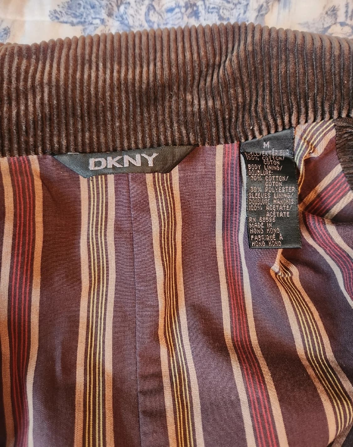 DKNY 코튜로이 자켓 브라운 상품이미지3