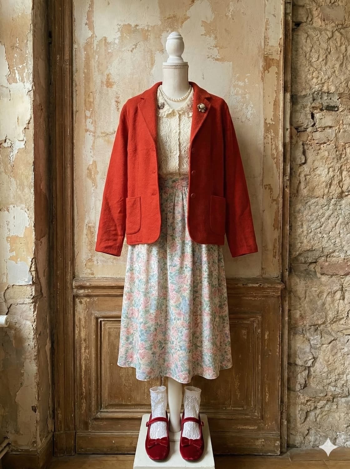 펜들턴(Pendleton) 퓨어 버진 울 레드 자켓 상품이미지2