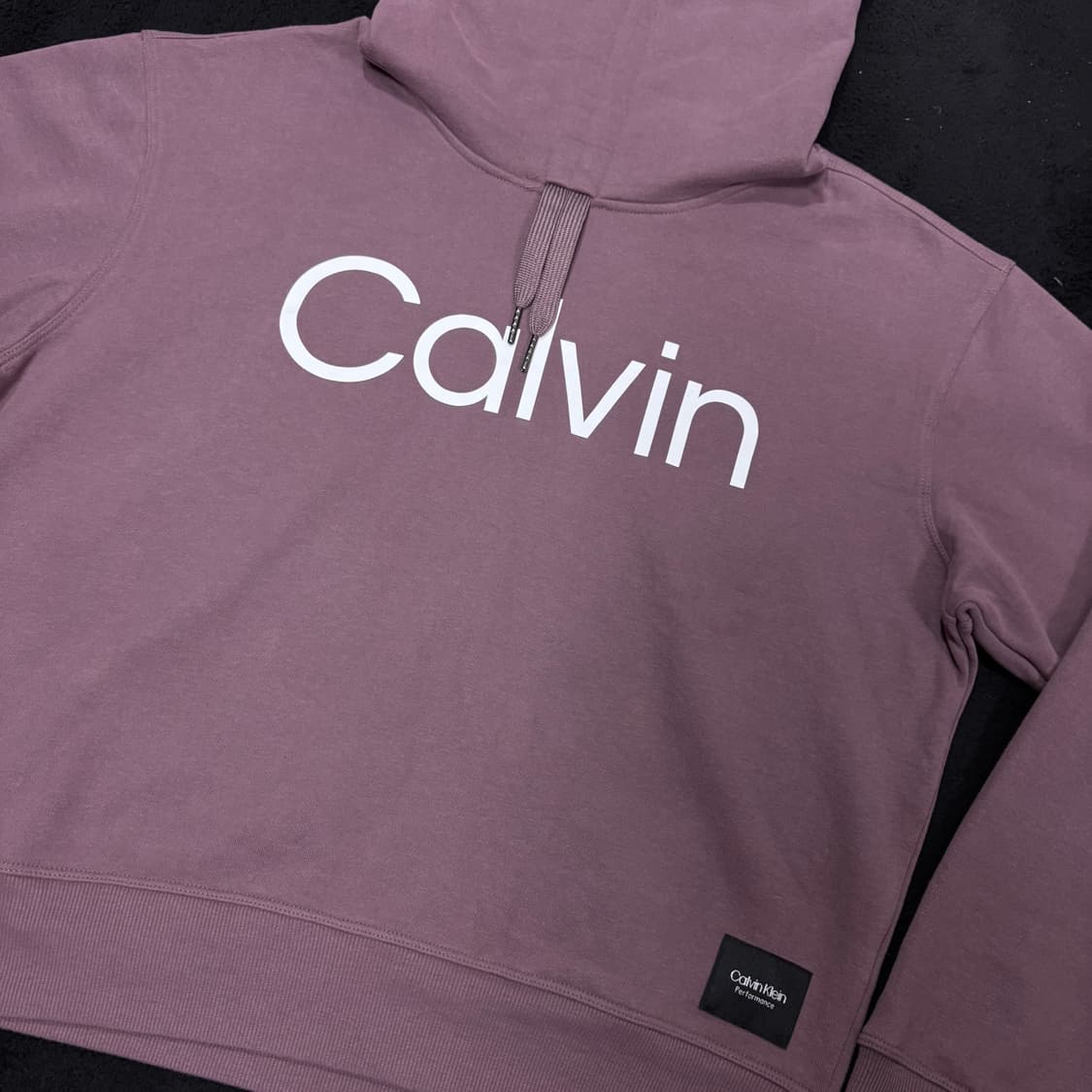 우먼L 캘빈클라인 CK 자색 터틀넥 맨투맨 상품이미지3