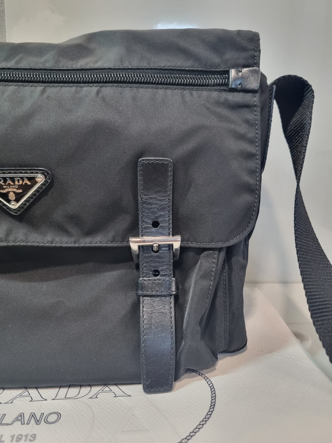 정품 프라다 메신저백 상품이미지5