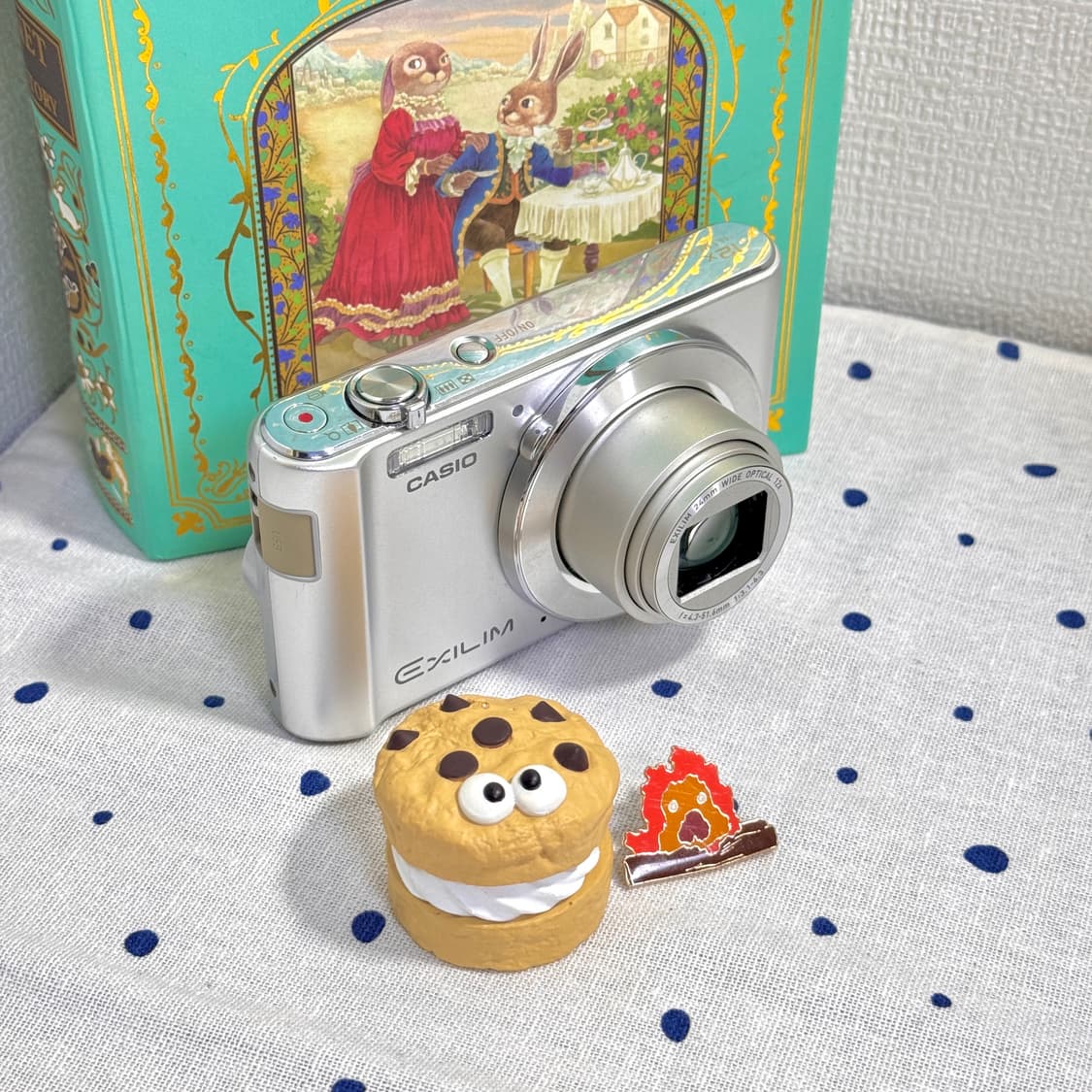 카시오 엑슬림 EX-ZS180 실버 빈티지디카 상품이미지1