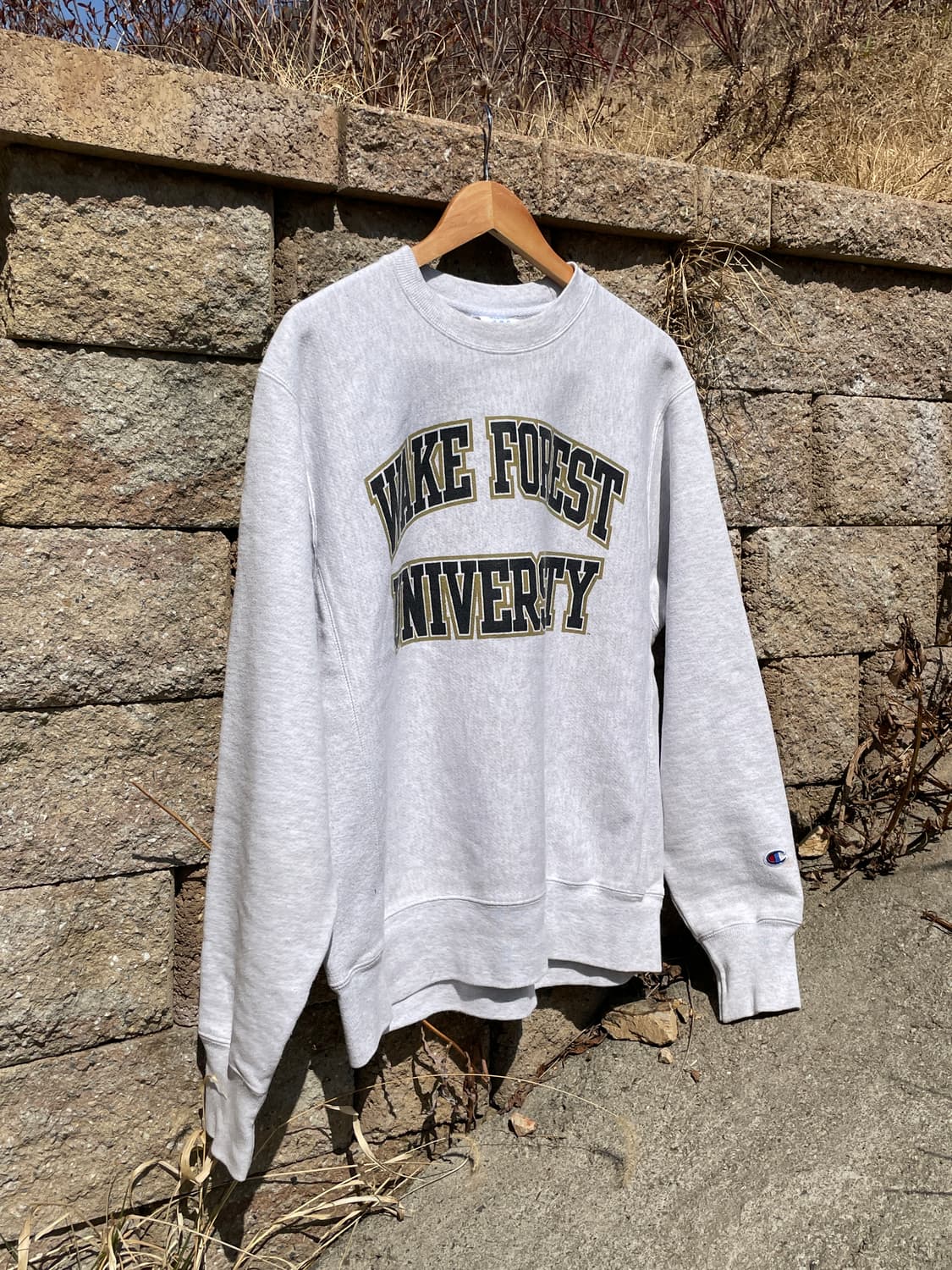 00's 챔피온 리버스위브 Wake Forest University  상품이미지3