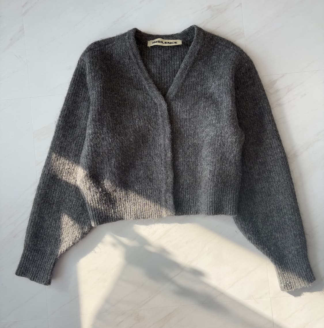 인사일런스 우먼 모헤어 가디건 상품이미지1