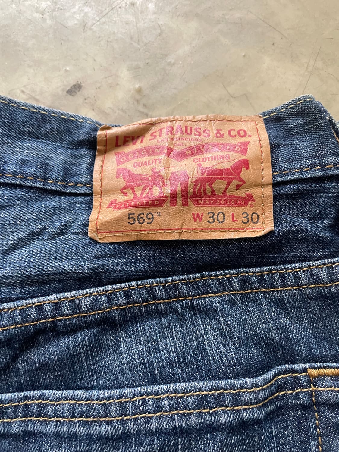 리바이스 569 30x30 상품이미지2