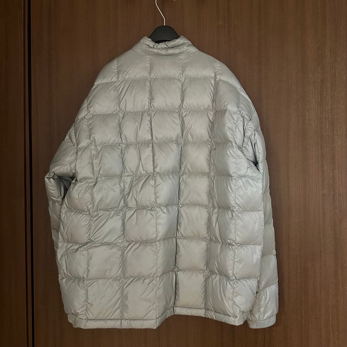 [M,2] 카키스 캠퍼 다운자켓 패딩 라이트 그레이 상품이미지3