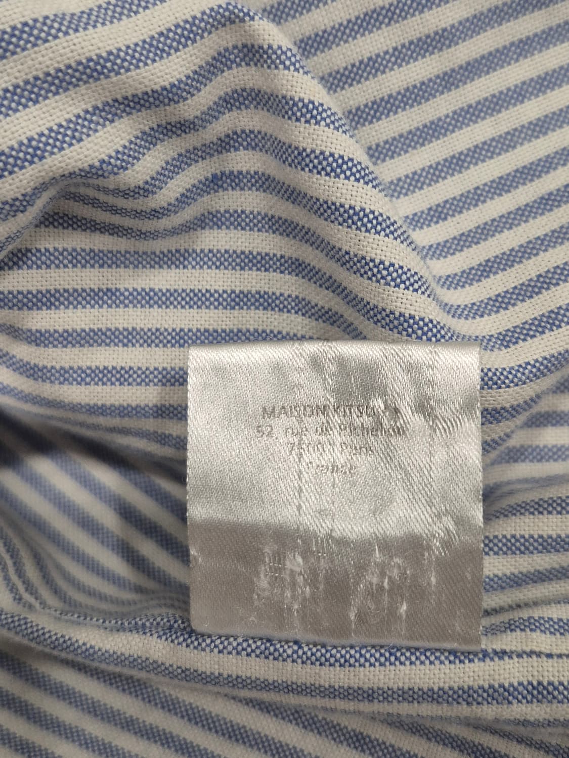 메종 키츠네 네이비 울 스타디움 자켓 남성 95~100사이즈 상품이미지8