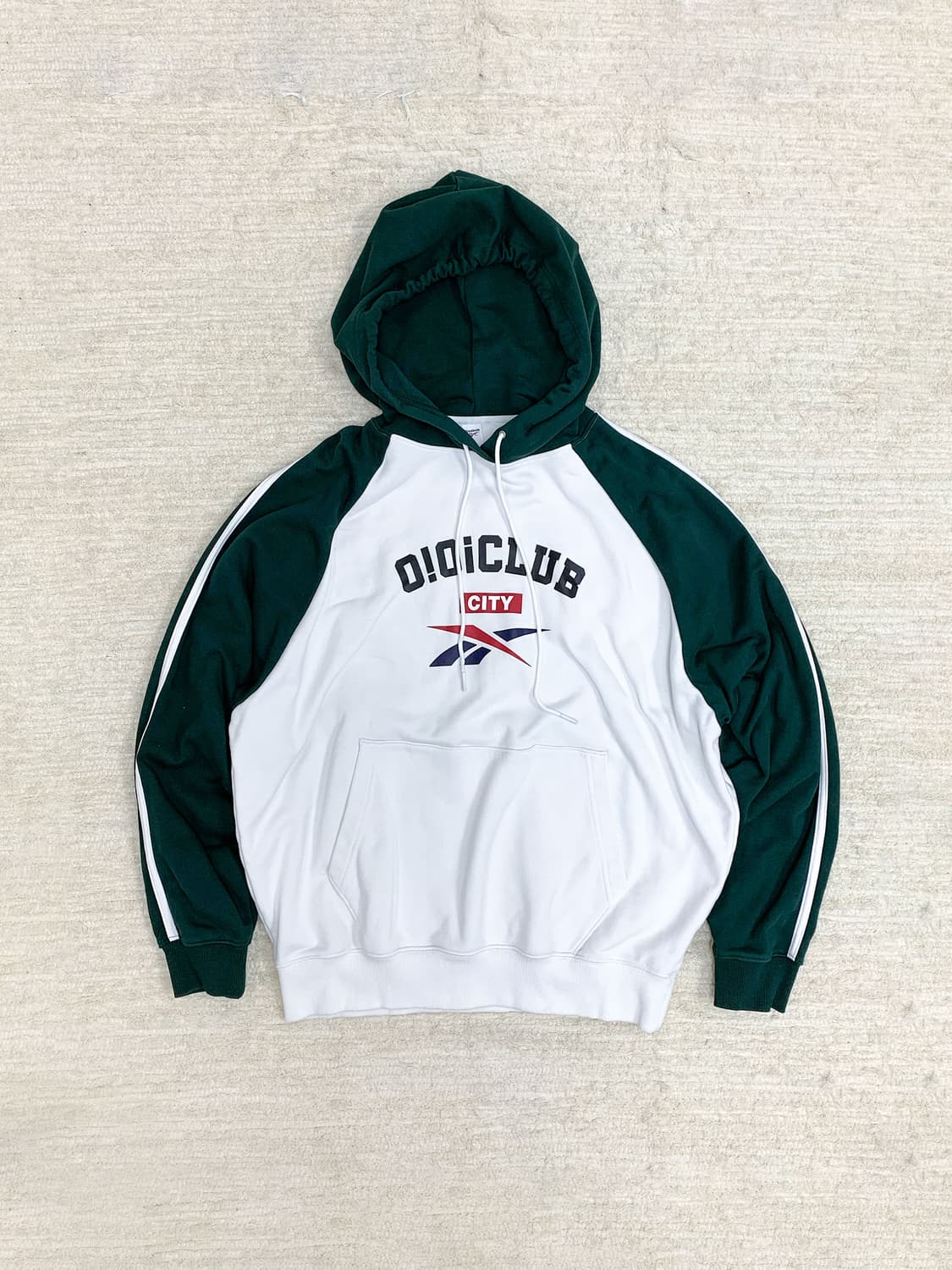 Reebok × O!Oi Club Green Hoodie 상품이미지1