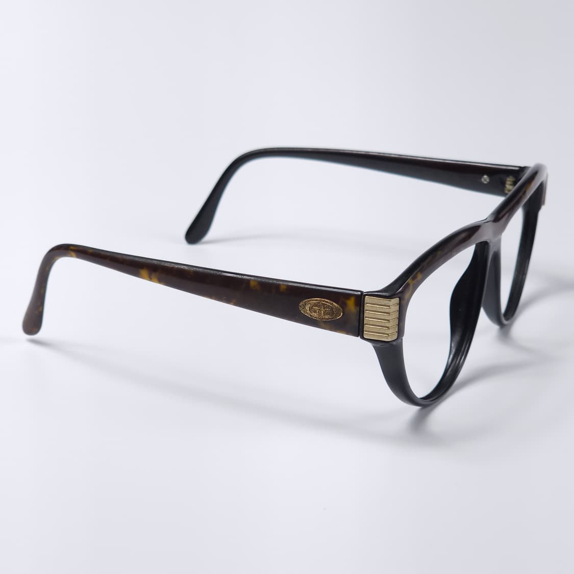 80년도 Golden Bell 올드빈티지 뿔테 안경 상품이미지3