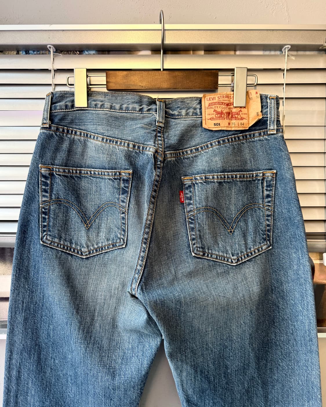 Levi's 501 00s washed denim pants 상품이미지6