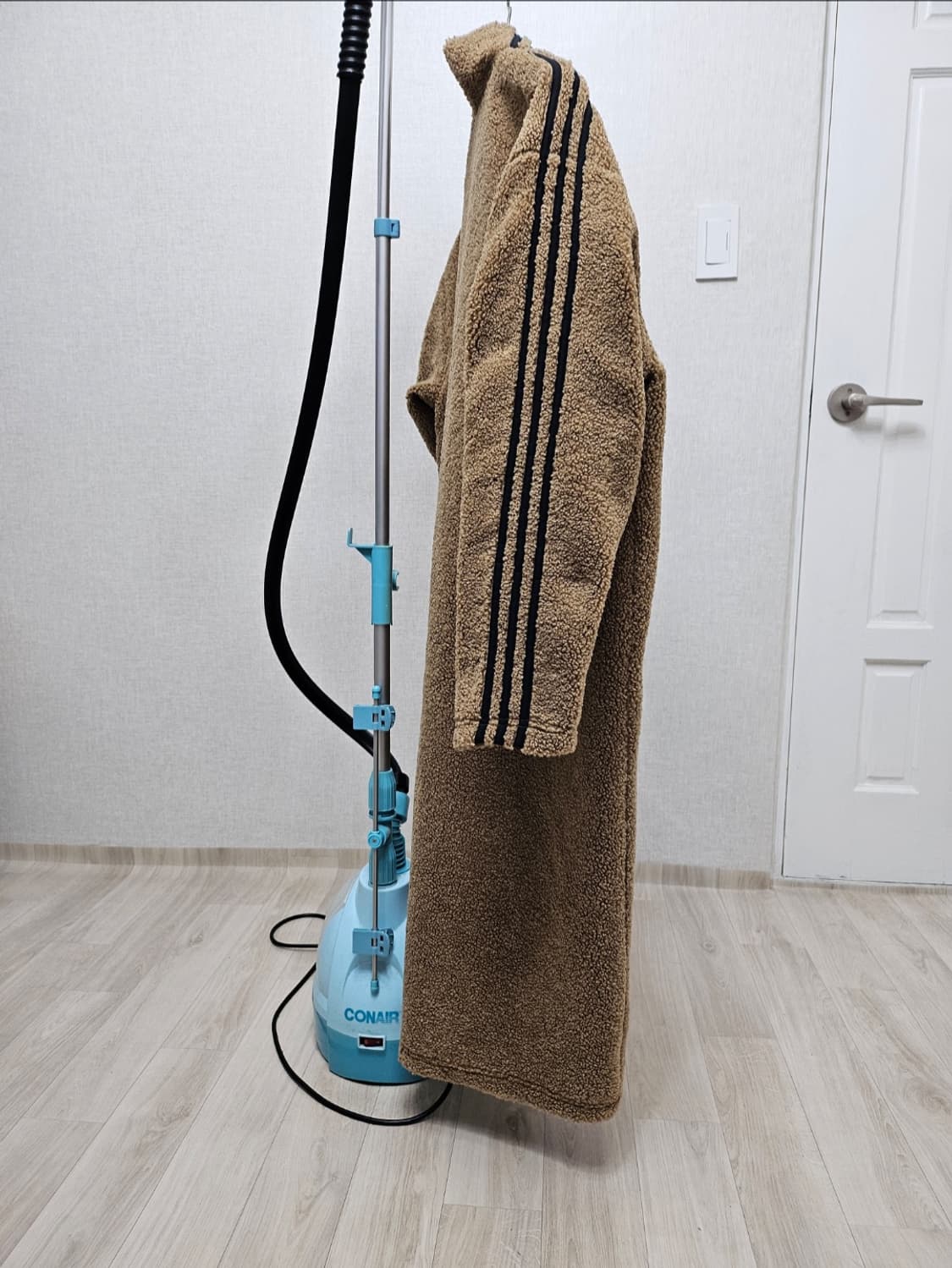 (85~100)XS☆우주매물 아디다스파이어버드[제니]리버시블 롱후리스점퍼 상품이미지7