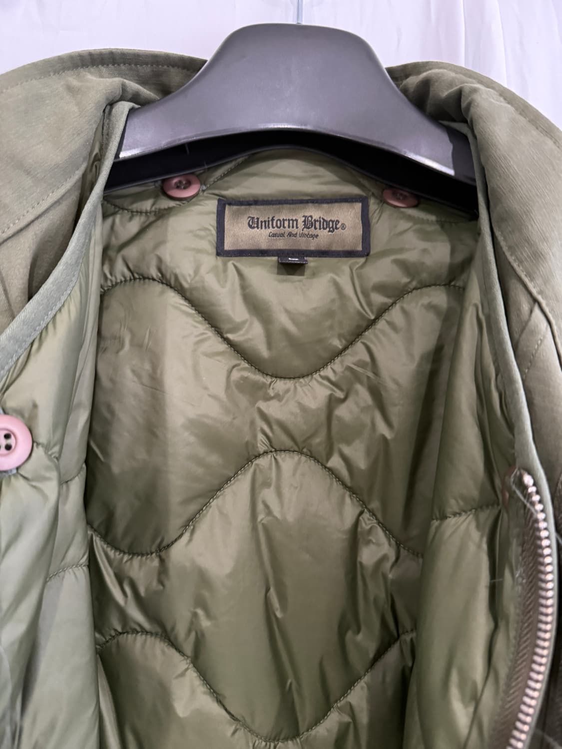유니폼브릿지 m65 피쉬테일 자켓 L + 퀼팅라이너 자켓(내피) L 상품이미지7