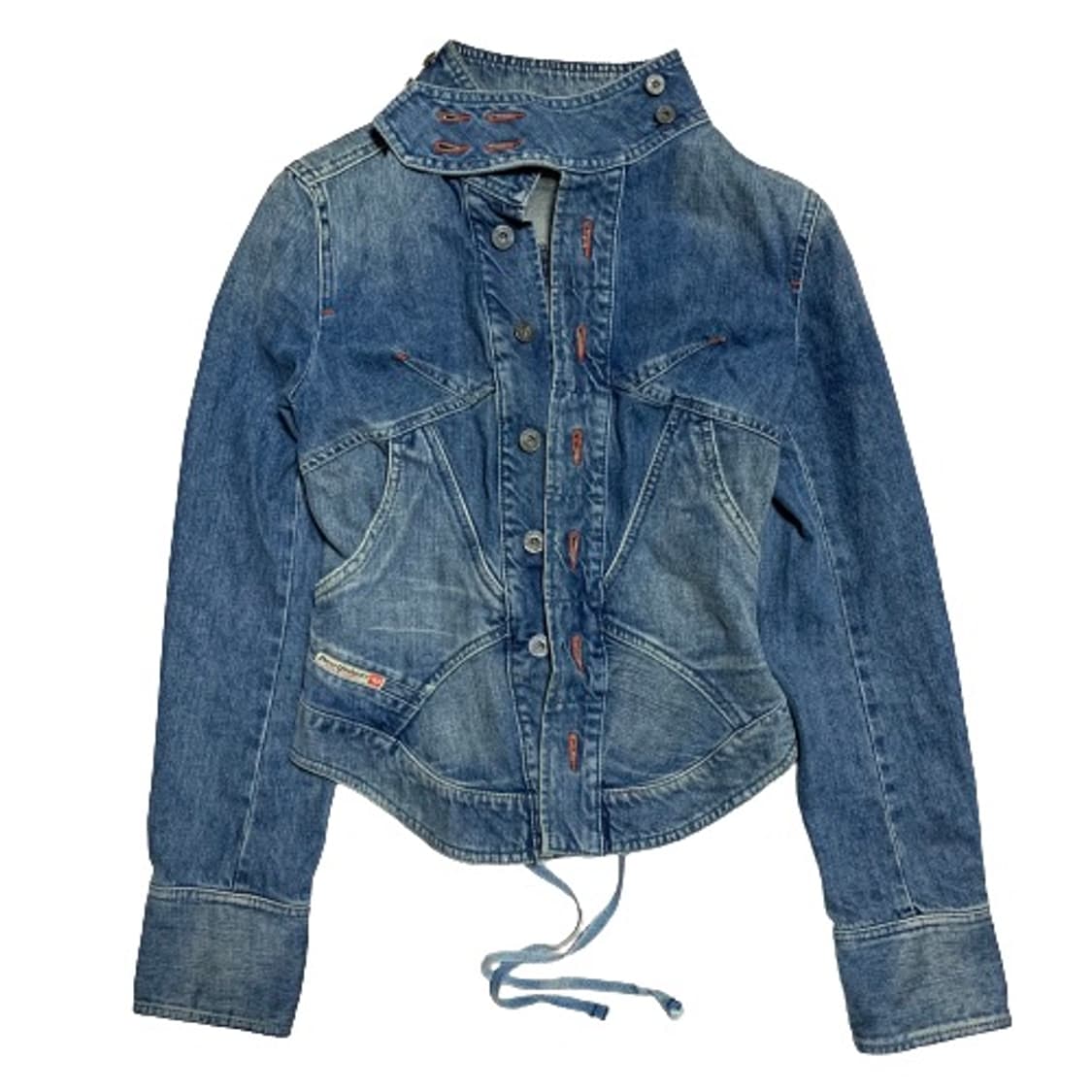 코르셋 데님 자켓 상품이미지1