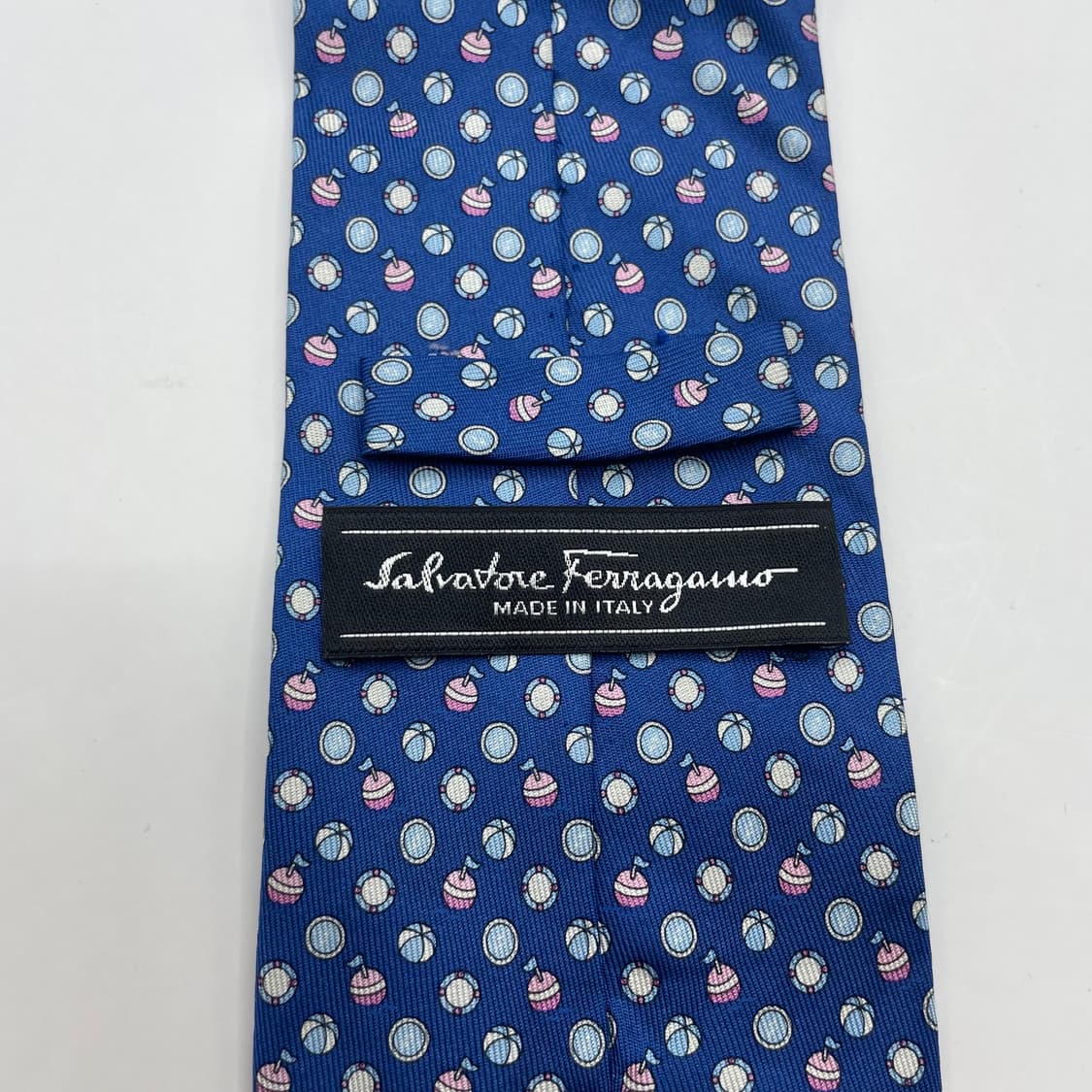 576) (Ferragamo) 살바토레페레가모 패턴 넥타이 상품이미지5