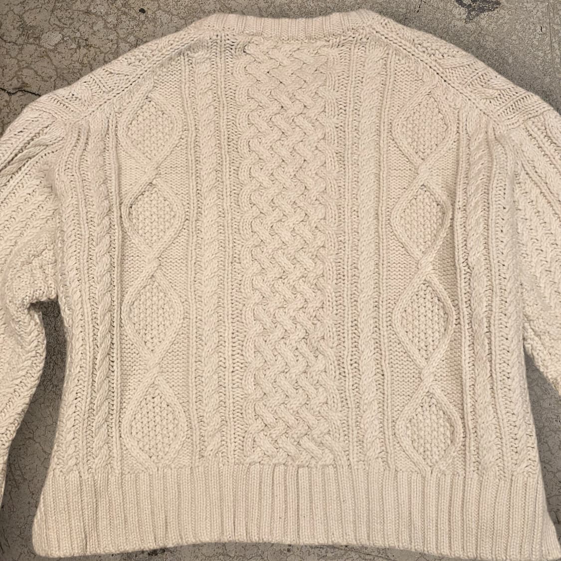 니코앤드 클래식 아란 케이블 니트 스웨터 상품이미지7