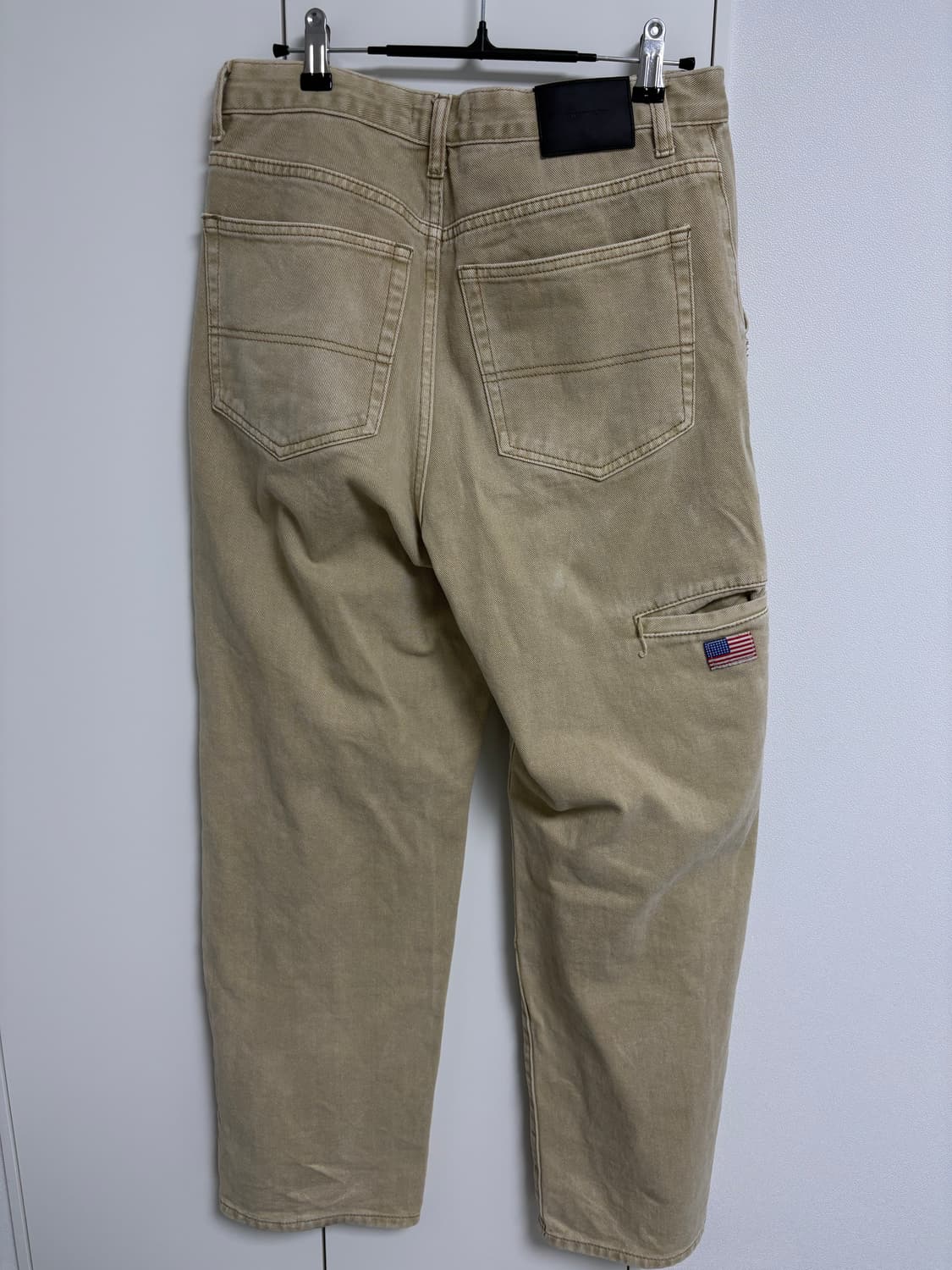 성조기 베이지 팬츠 상품이미지2