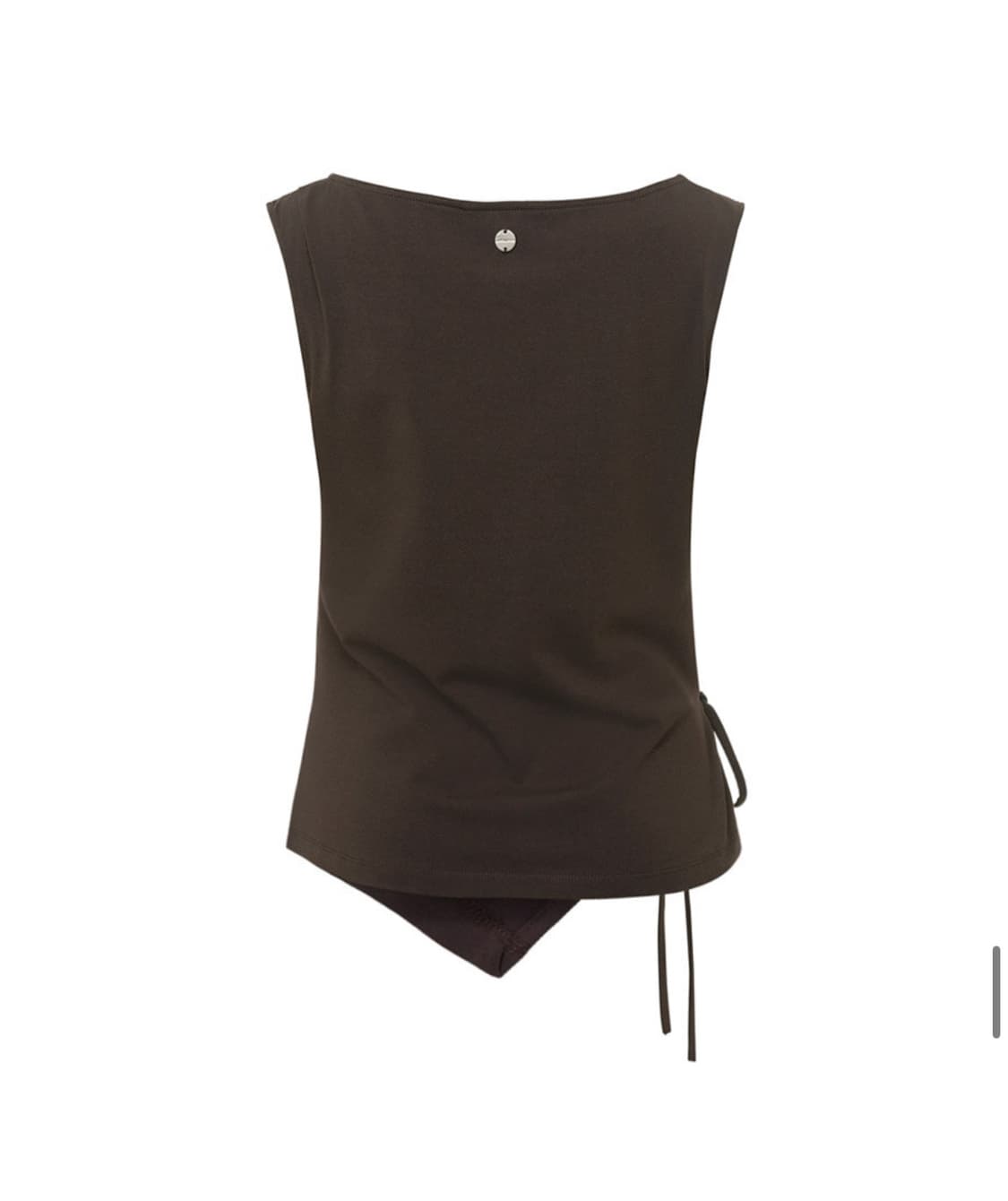 LOEUVRE 르에브루 랩 저지 블라우스 상품이미지2