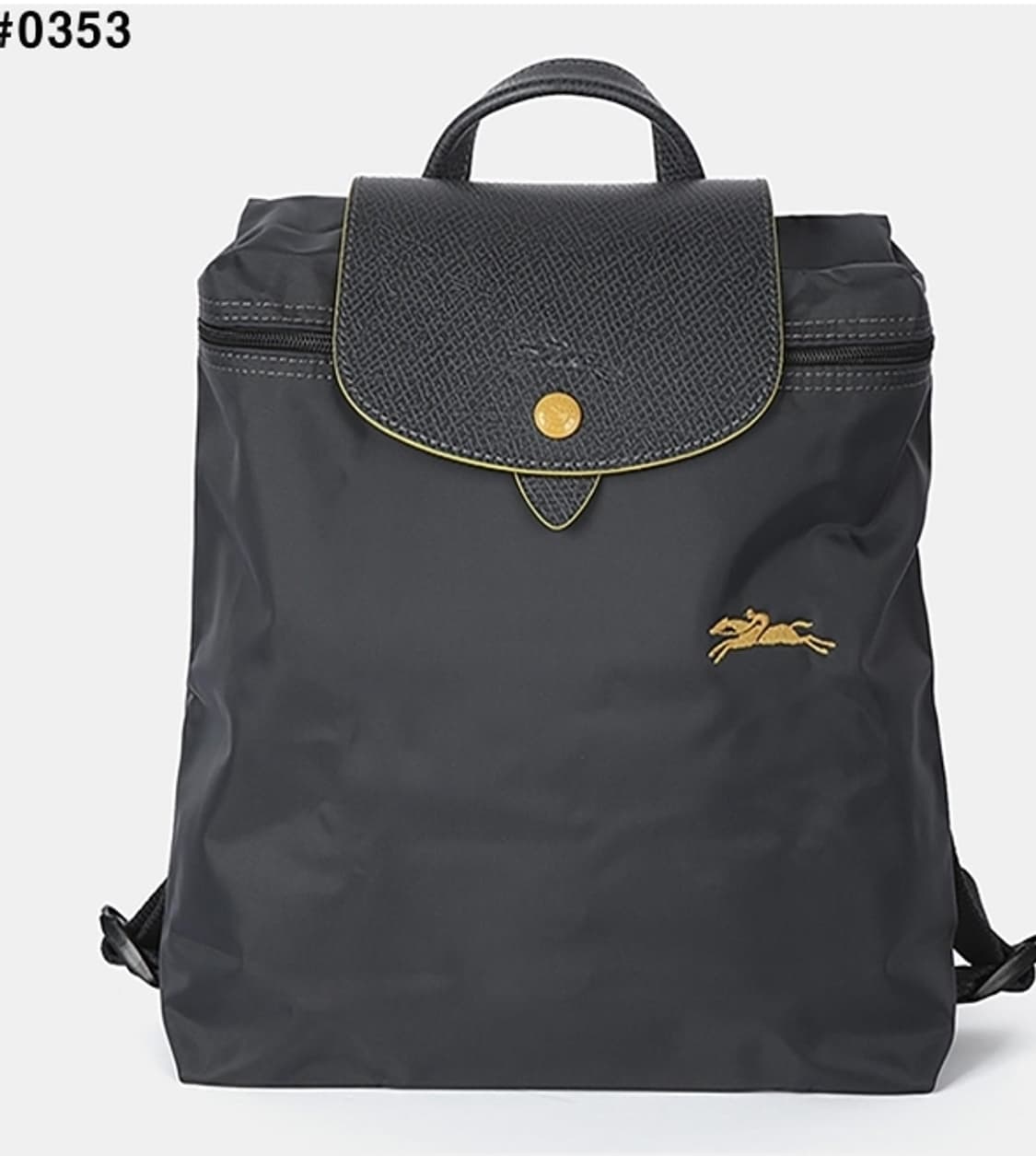 롱샴 르플리아쥬  백팩 건메탈 상품이미지9