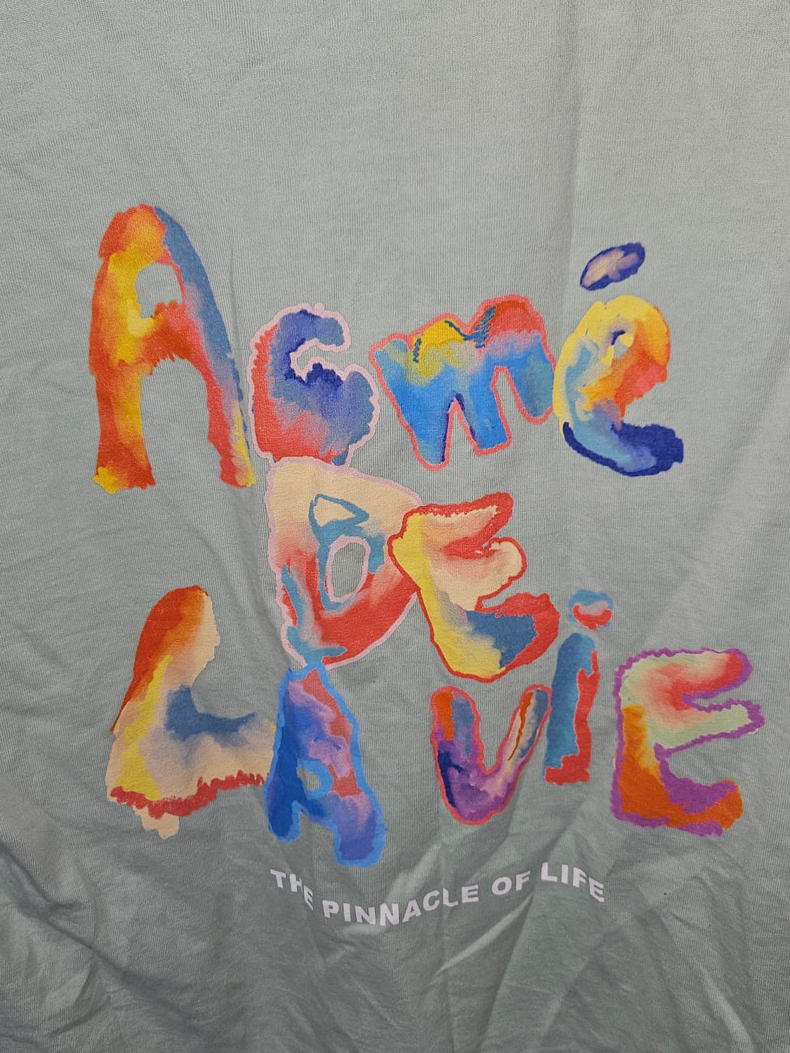 아크메드라비 크레용 반팔 티셔츠 민트 2사이즈 상품이미지4