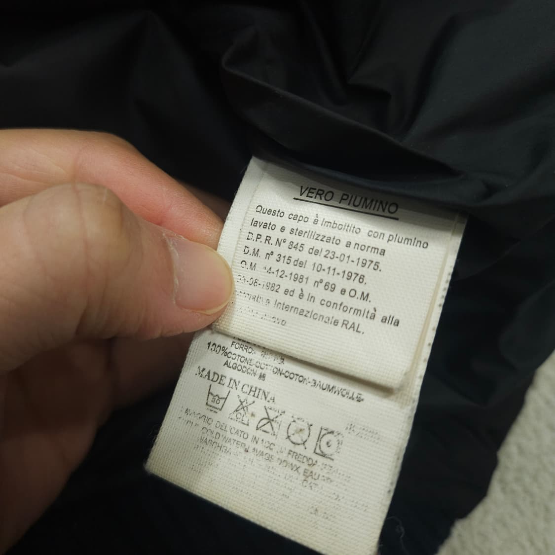 디스퀘어드2 다운 봄버 자켓 46 블랙 상품이미지7