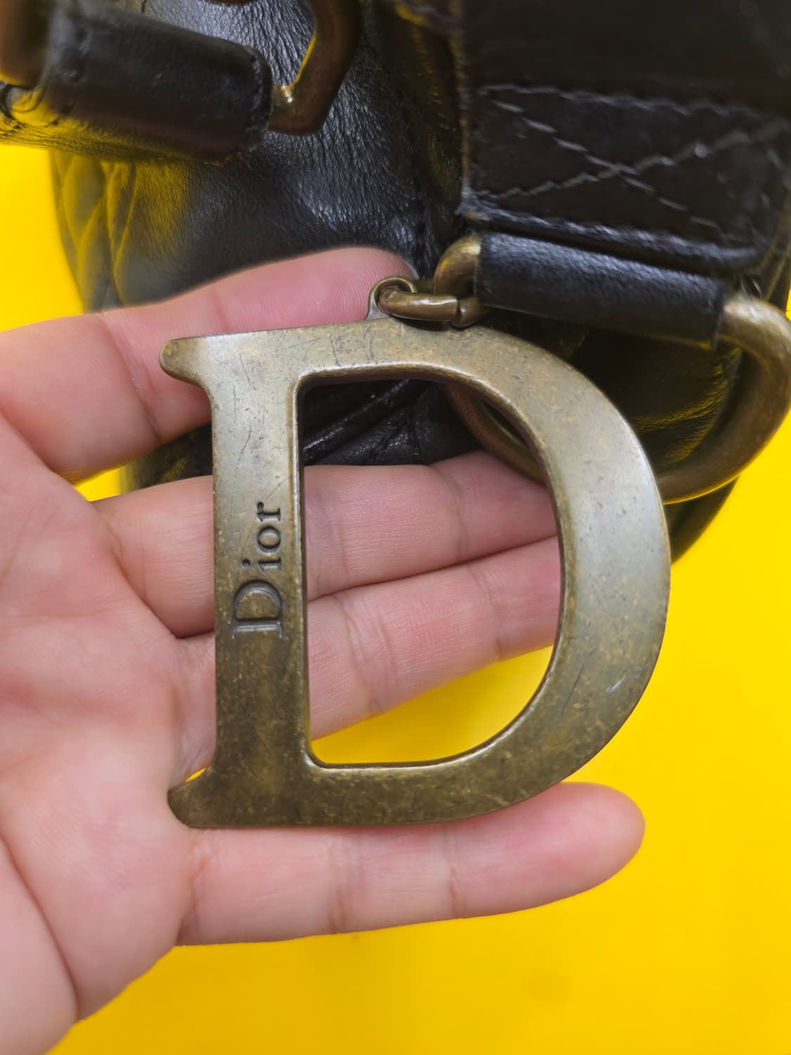 정품 디올 가우초라인 빈티지 숄더백 상품이미지9