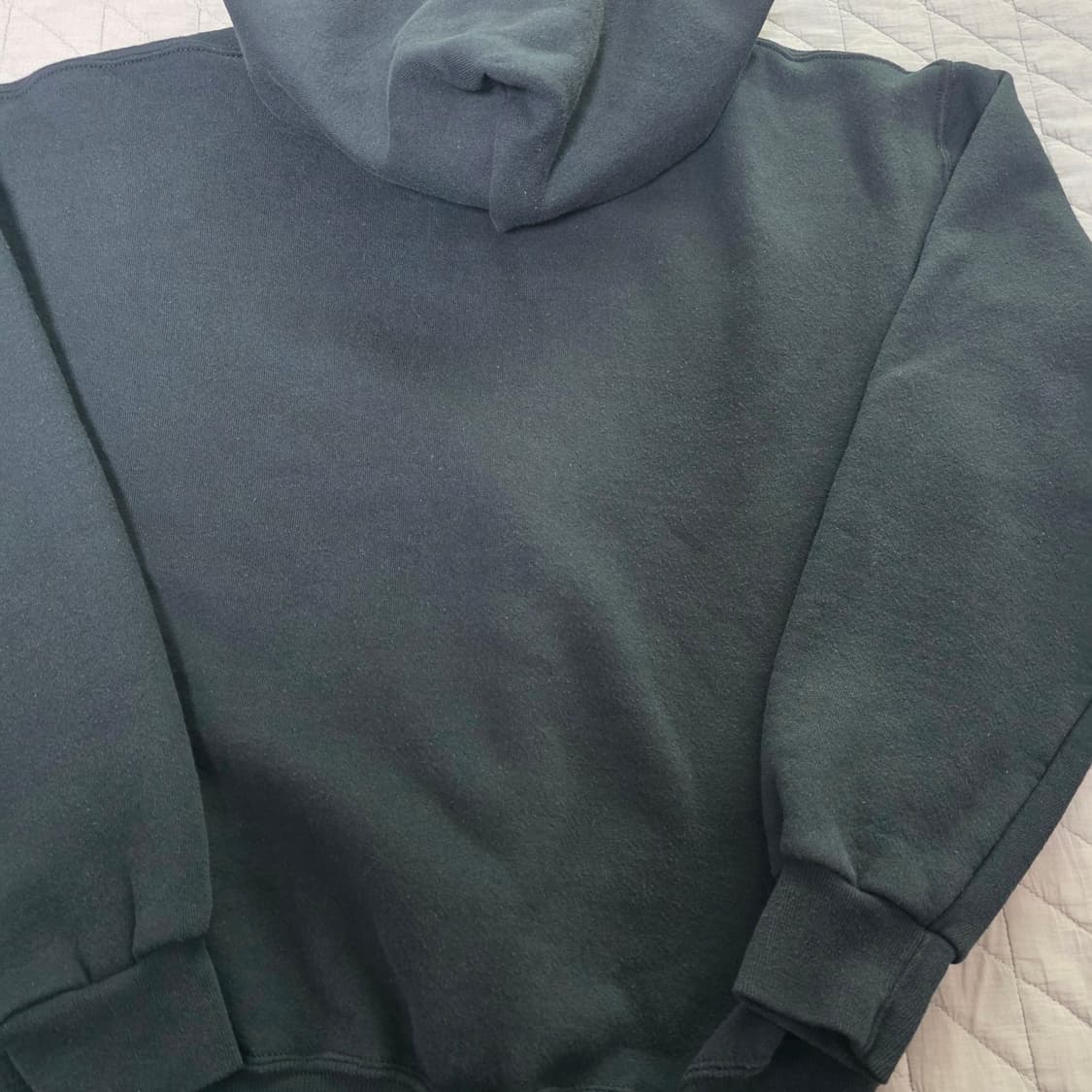 [M] 90s 러셀 애슬레틱 후드집업 블랙 ver. 라이트페이드 상품이미지5