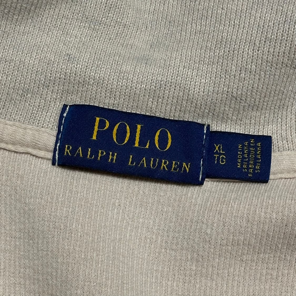 Polo Ralph Lauren 라이트베이지 하프집업 니트 상품이미지2