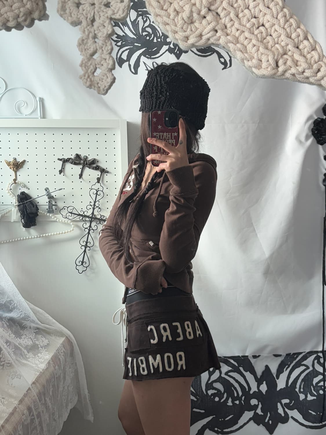 • Brown Holister Two-Way Hooded Zip-Up & 상품이미지5