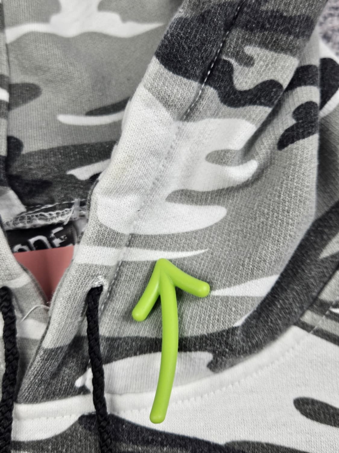 CODE V 카모패턴 카운티 체커보드 바 후디 ( L ) / 10441 상품이미지7