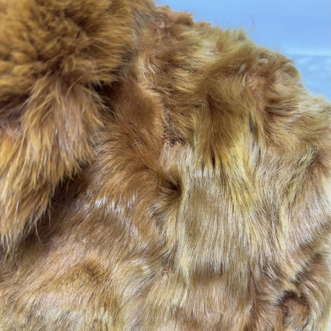 빈티지 토끼털&양털 칼라 양털 토스카나 코트 상품이미지5