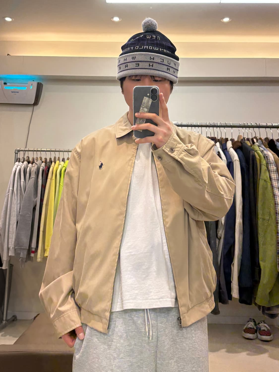 폴로 랄프로렌 폴리쉘 스윙탑 자켓 상품이미지8