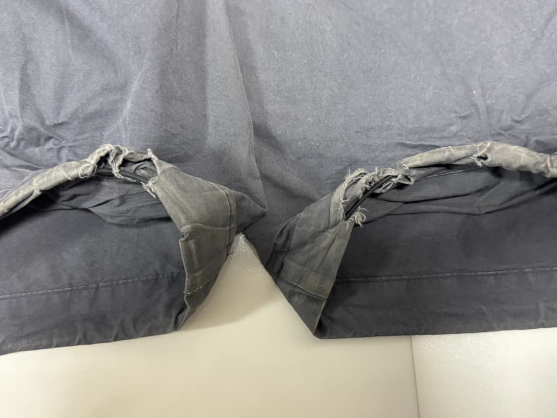 [5]해칭룸 Zip Cargo Pants Faded Navy 상품이미지6