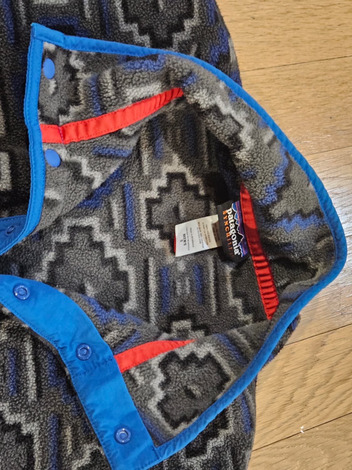 소장 파타고니아 신칠라 헤비웨이트 패턴 아노락 집업 플리스 후리스 상품이미지3