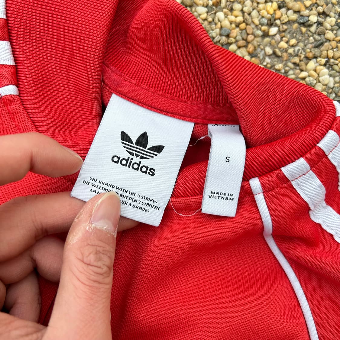 아디다스 2Way 슈퍼스타 레드 져지 상품이미지5