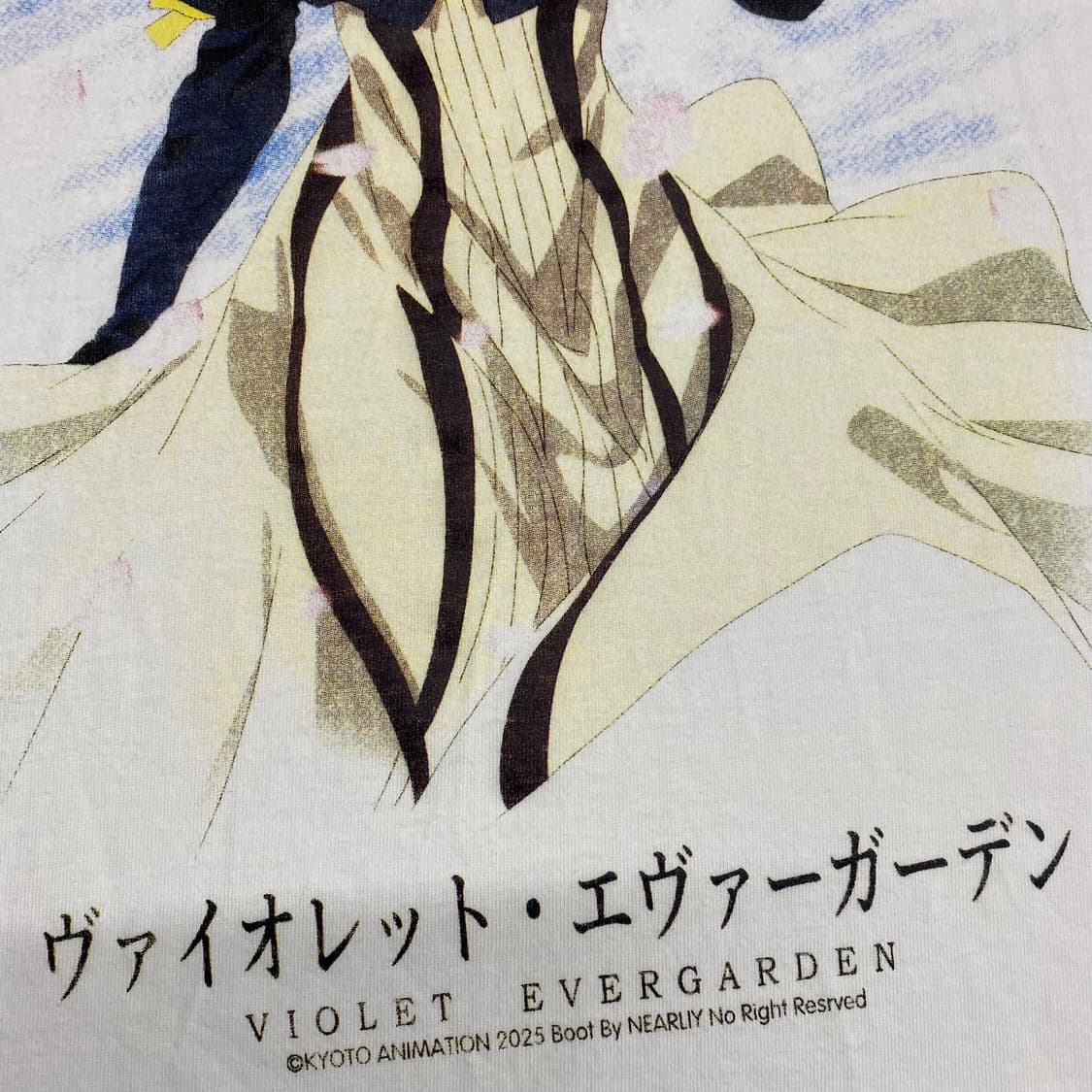 바이올렛에버가든 부틀렉 애니메이션 티셔츠 상품이미지7