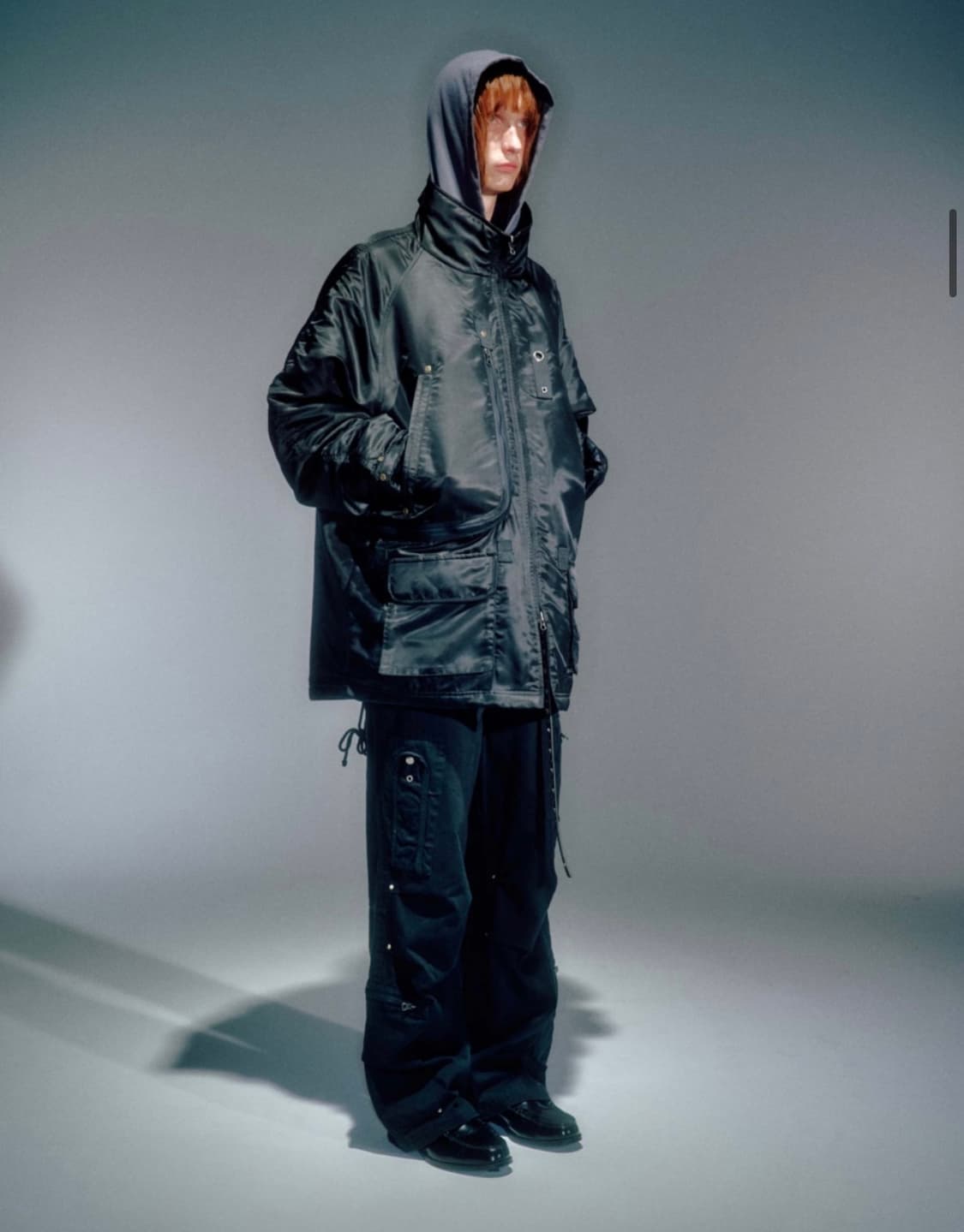 베이컨트 아카이브 밀리터리 파카 s 상품이미지2