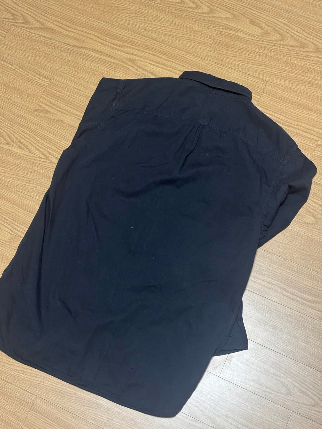 RRL 더블알엘 블랙 워싱 코튼 셔츠 M 상품이미지4