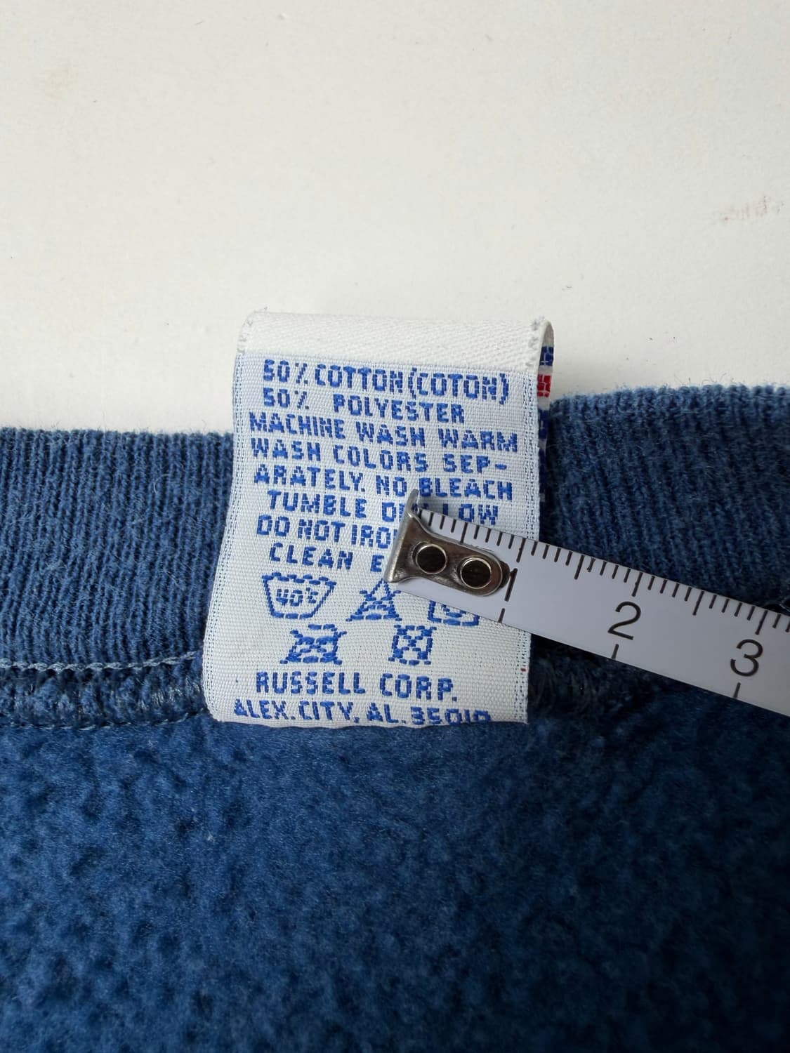 90s Russell Sweatshirt (steel blue) 상품이미지4