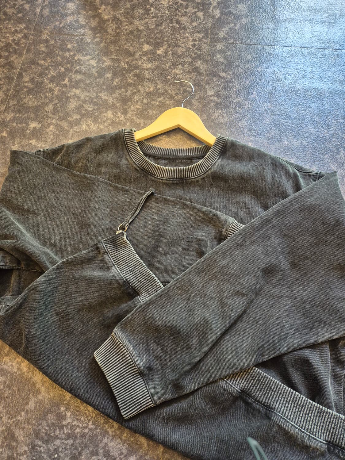 ZARA 워싱 맨투맨 - L 상품이미지6