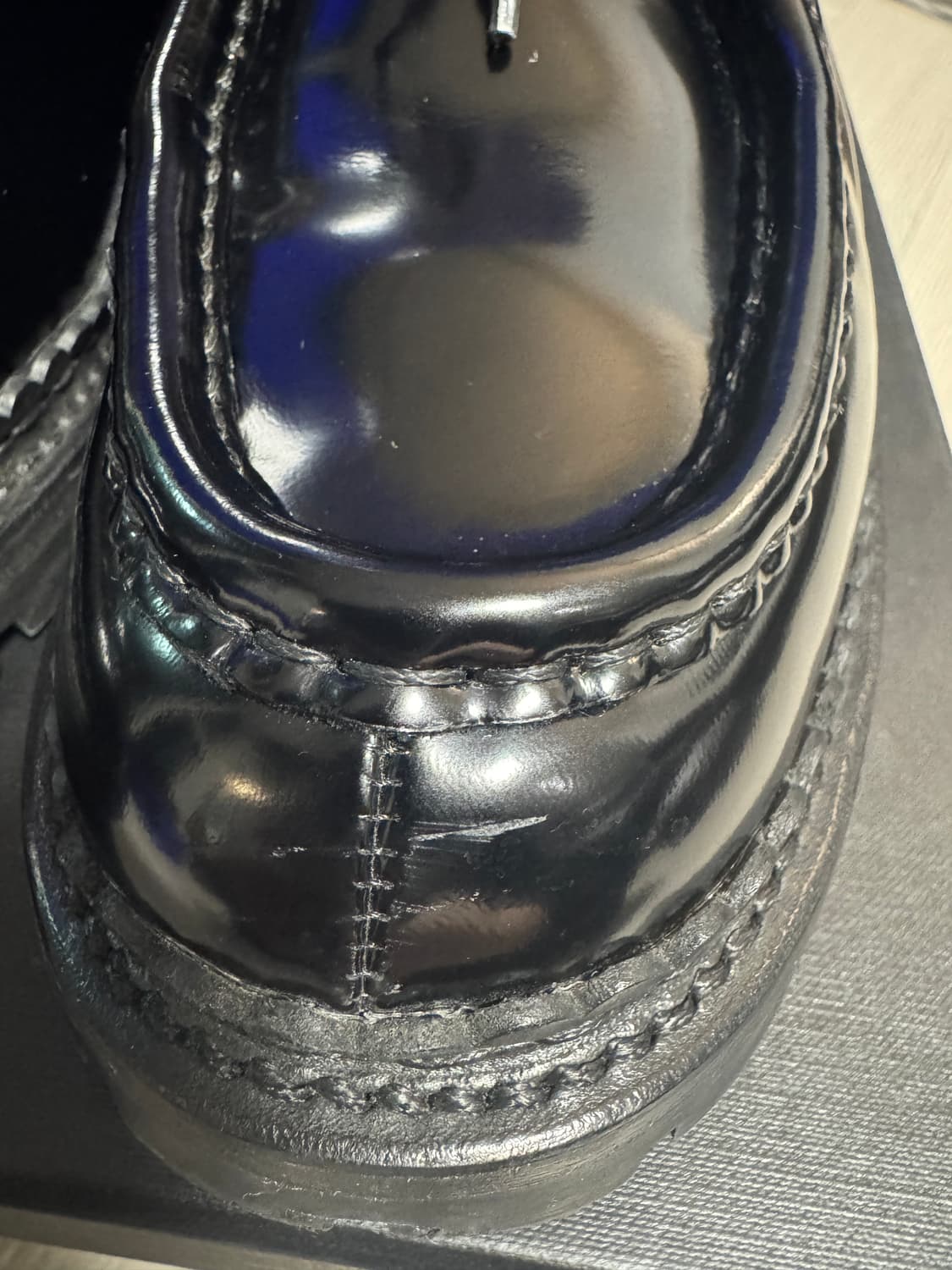 생로랑 / 마르셀 패널 더비 블랙 / 43 상품이미지6