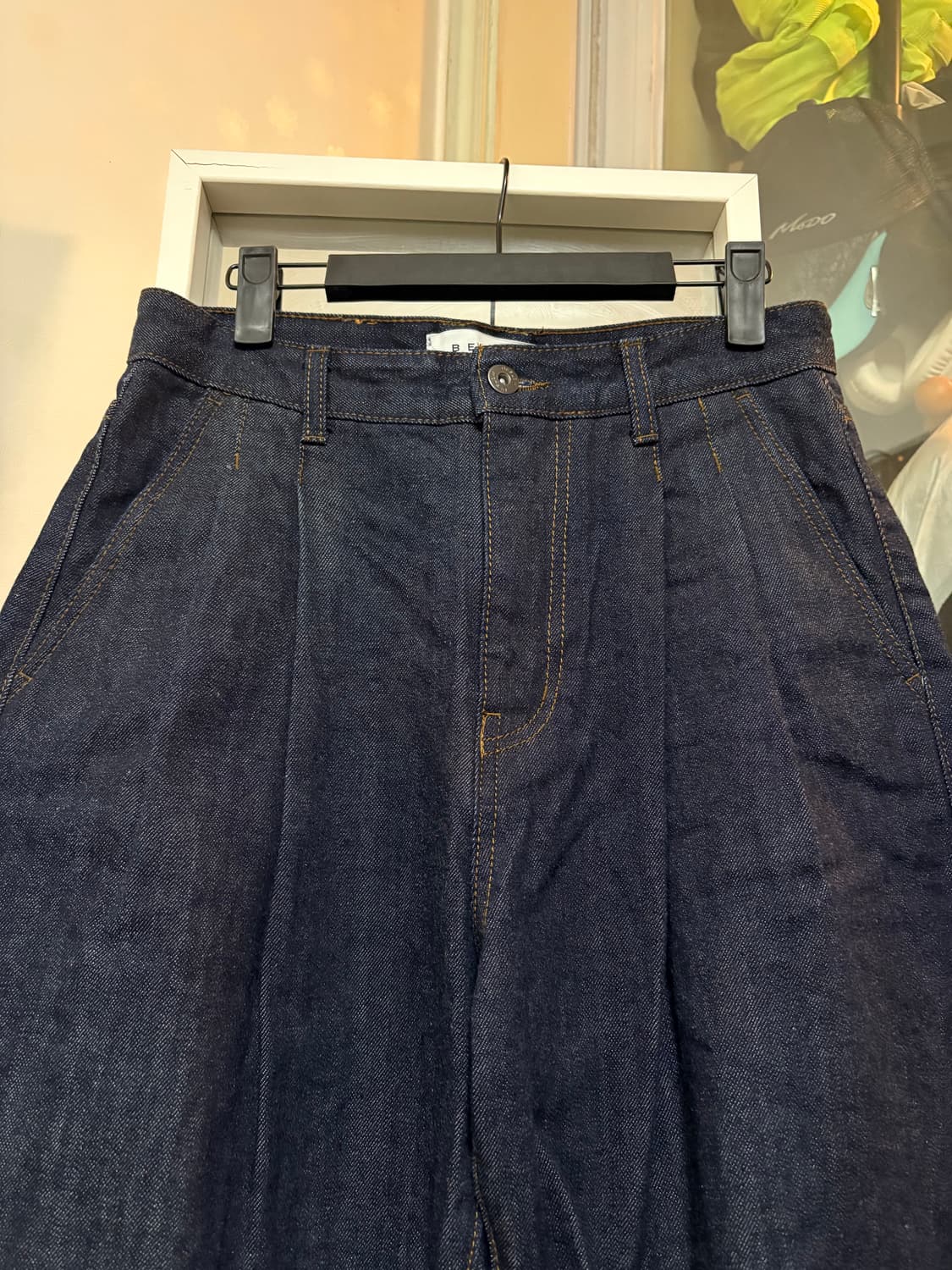 비슬로우 샐비지 와이드핏 투턱 28 상품이미지1