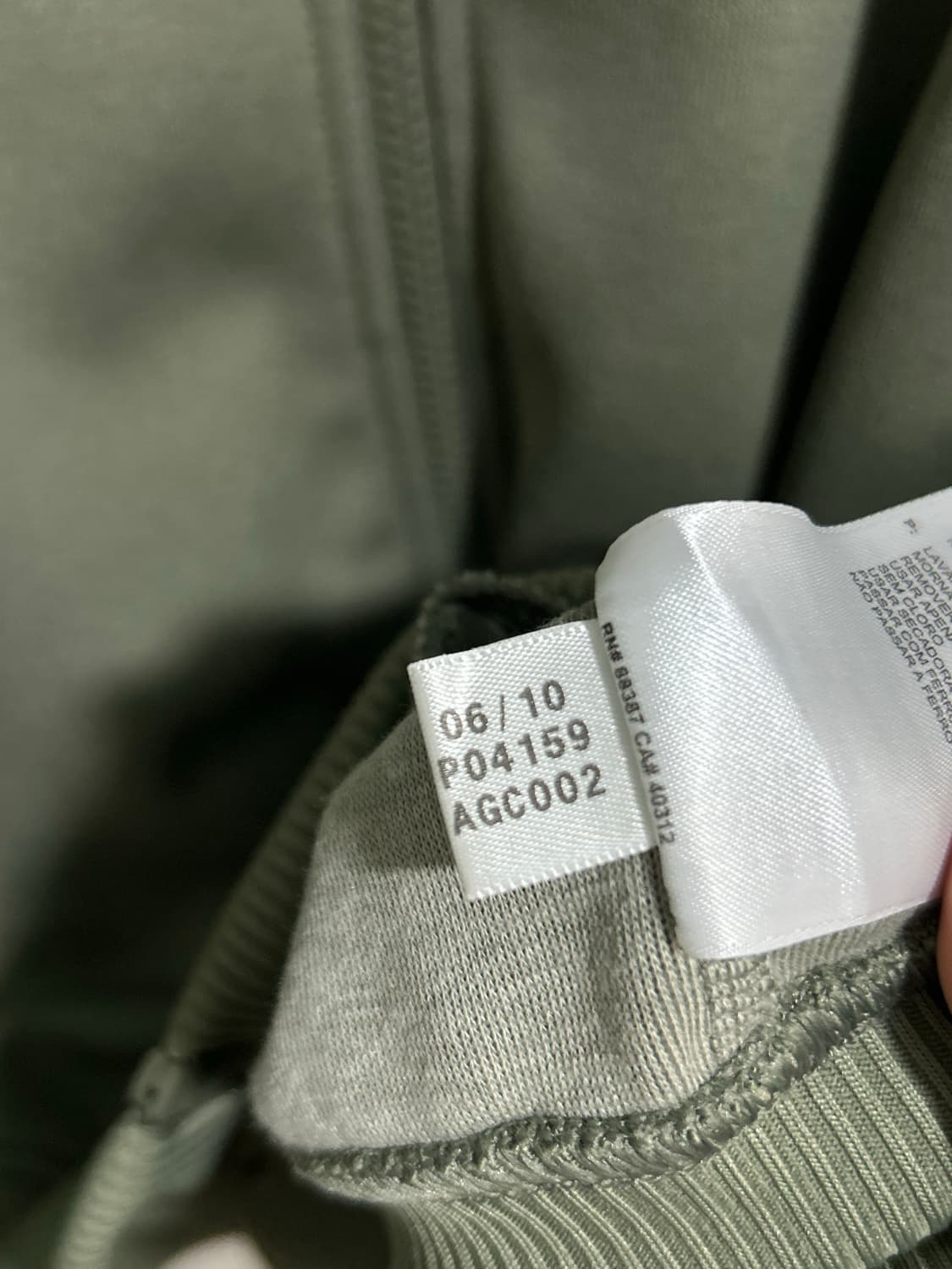 아디다스 카키 후드집업 져지 상품이미지6