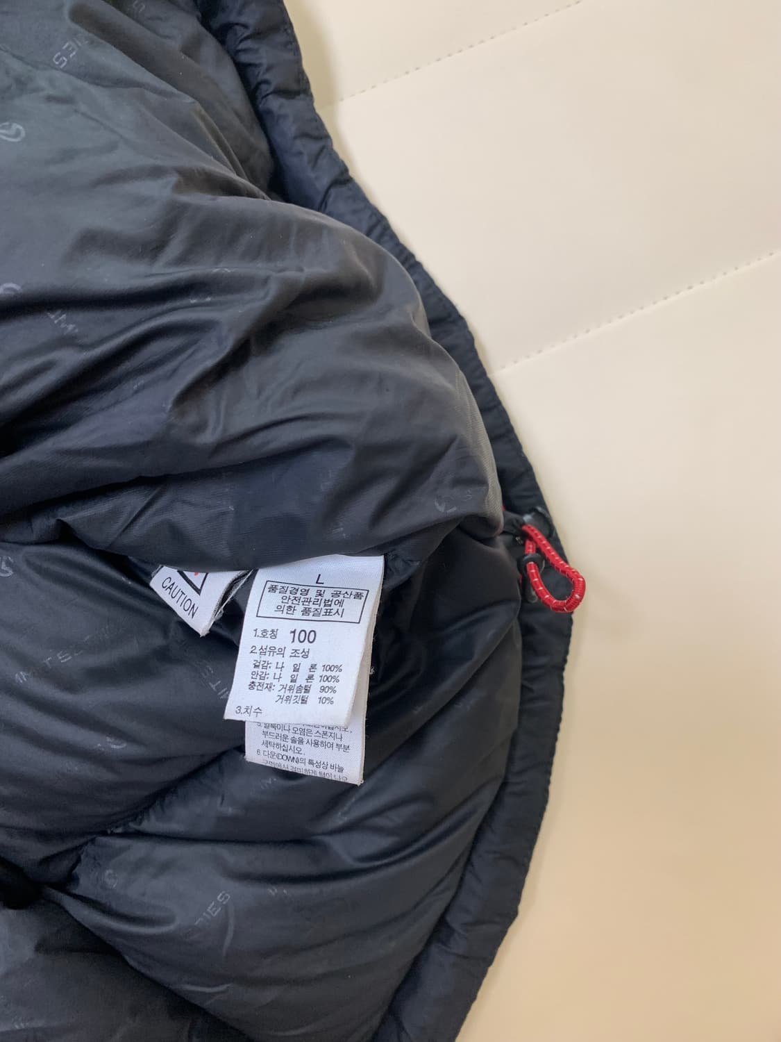 [L] 노스페이스 남성 구스다운 패딩 800 상품이미지5