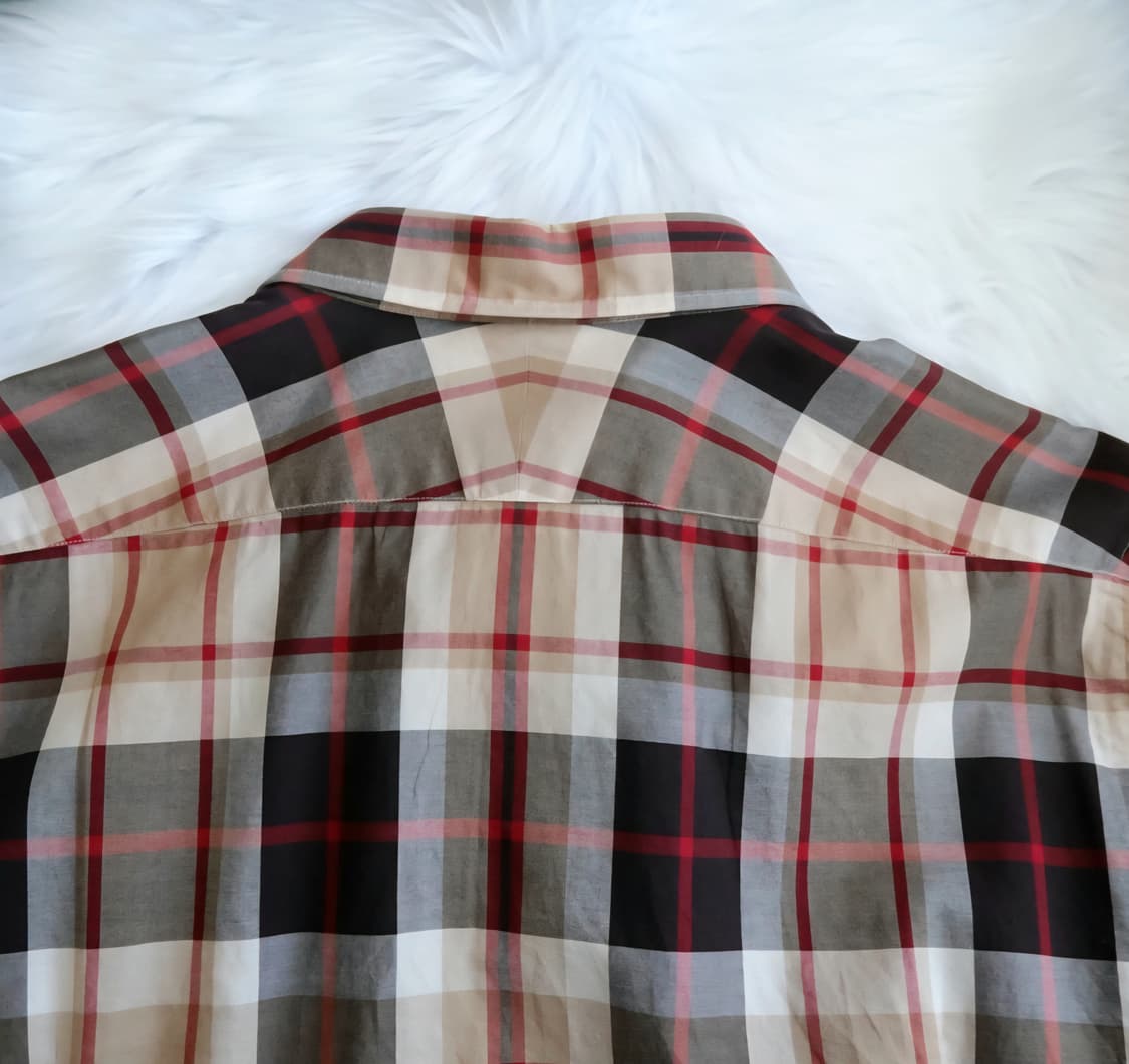 매킨토시 런던 하우스 체크 코튼 셔츠 1948 상품이미지8