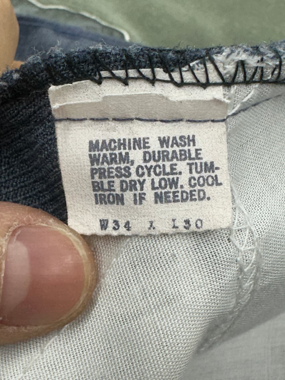 1975‘ 리바이스 Sta-prest 팬츠 34x30 상품이미지7