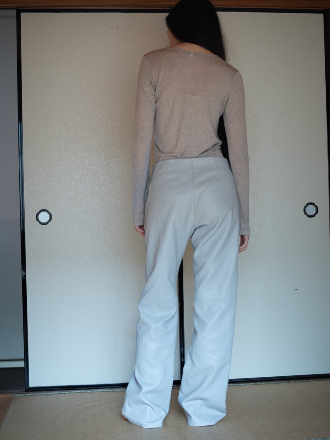 Chiyagi TEAK Trace Pants - sage blue 상품이미지3