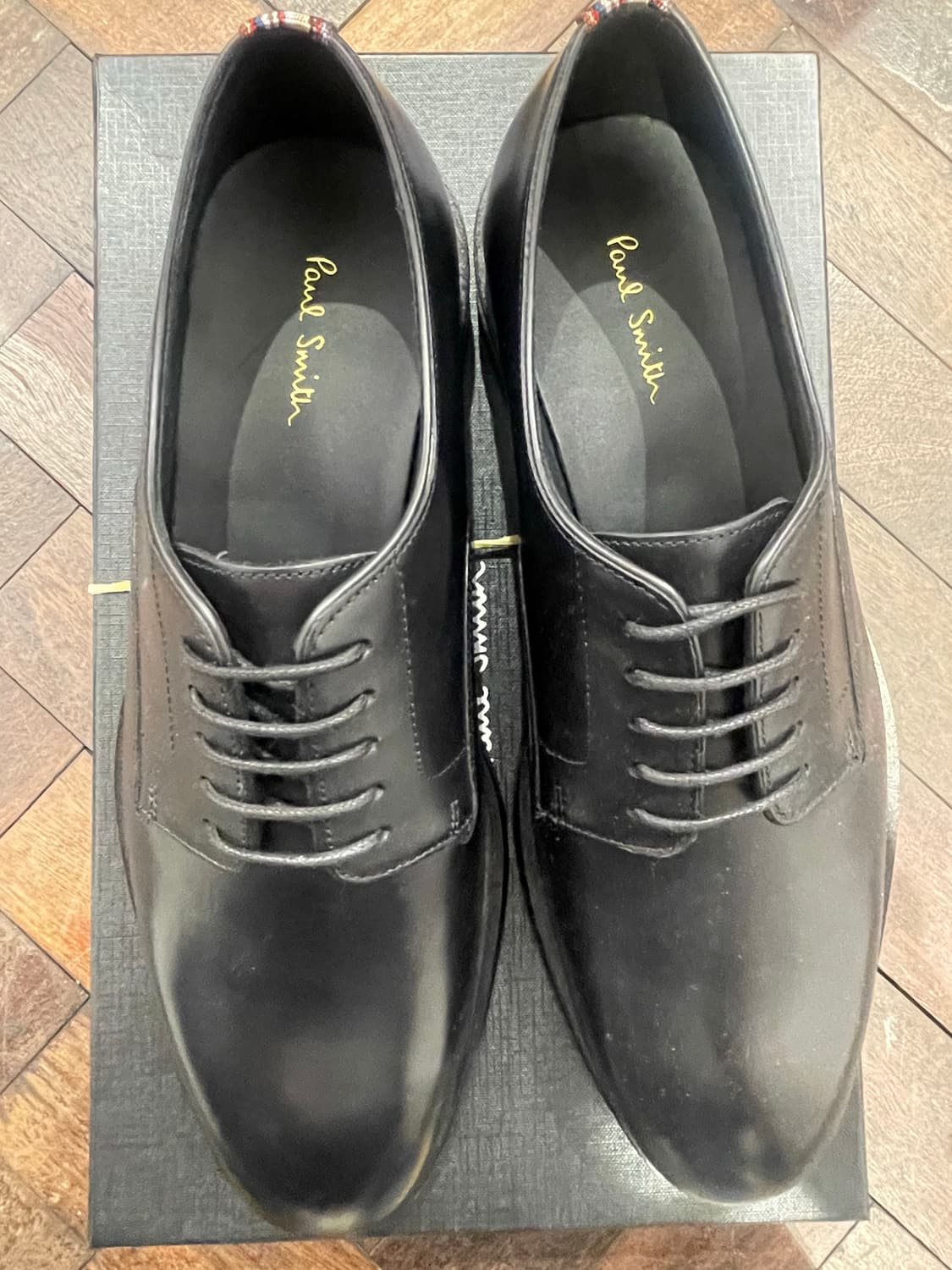폴스미스 블랙 제이슨 더비 슈즈 7사이즈 상품이미지5