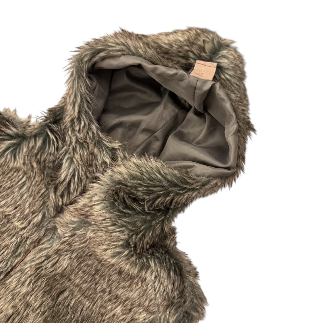 COMME CA ISM 꼼사이즘 퍼 후드 베스트 상품이미지5